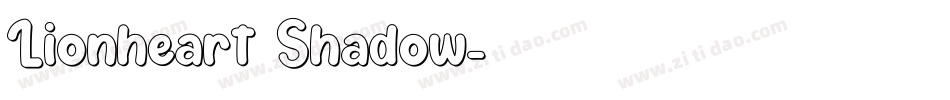 Lionheart Shadow字体转换